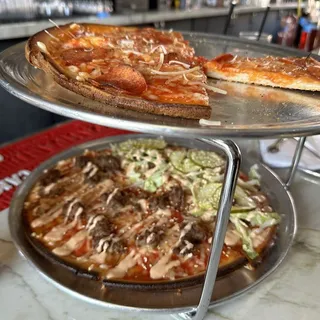 Gluten Free Big Mack Pizza
