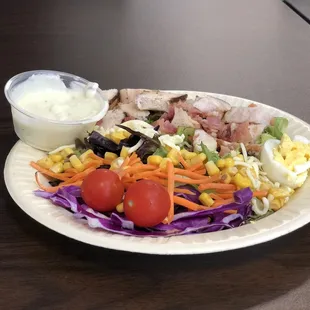Second visit. Tried a Cobb Salad. The grilled chicken was warm and delicious. Worth coming again.