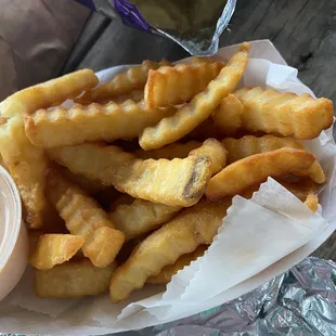 Crispy delicious fries!