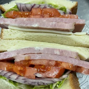 Ham &amp; Cheese Sandwich