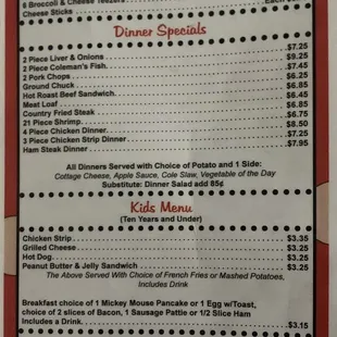 Menu Part 3