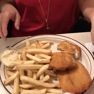 Coleman&apos;s Fish (deep fried) and Frozen Fries