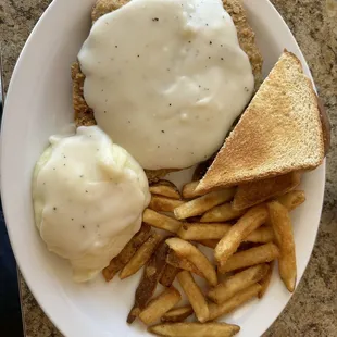 The Country Fried Chicken was delicious .