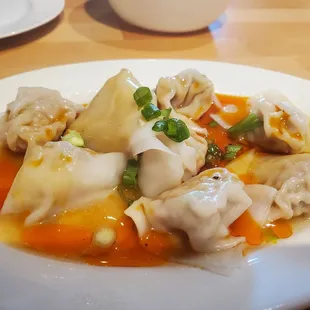 Spicy (mini) wontons