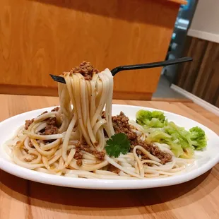 Salt and Pepper Pork Noodle Soup