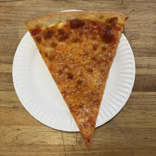 Grandma's One Excellent Cheese Slice - Perfect combo of NYC style crust, sauce and cheese!