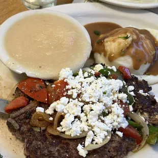 Mediterranean Chopped Steak