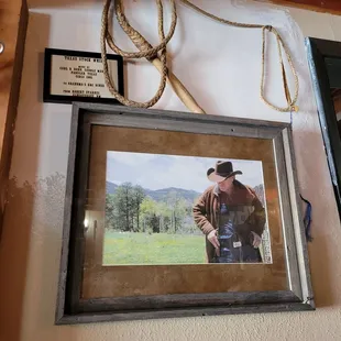 a cowboy with a lasset