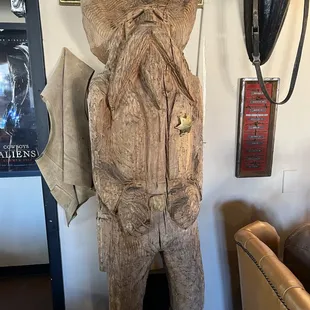 Interesting decor.