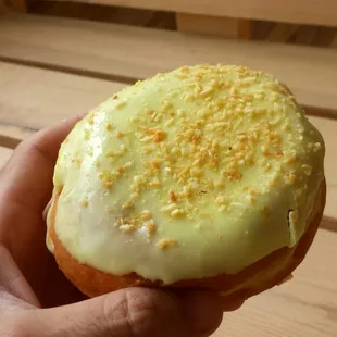 Coconut crunch lemon bismarck