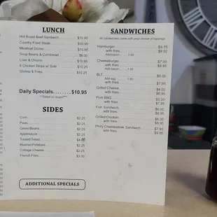 Prices are reasonable