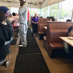 Cozy - less than 5 booths and 10 seats at the counter