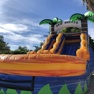 Water slide available, reserve today!