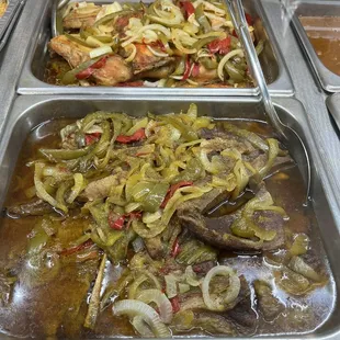 Smothered Steak Baked Chicken