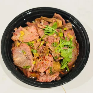 Boiled Sliced Beef and Beef Stomach in Chilli Sauce()