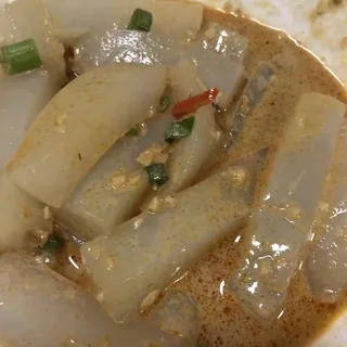 Mung Bean Jelly with Spicy Sauce()