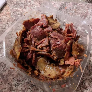 Boiled Sliced Beef and Beef Stomach in Chilli Sauce()