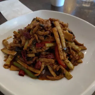 Shredded Pork with Baby Bamboo Shoots