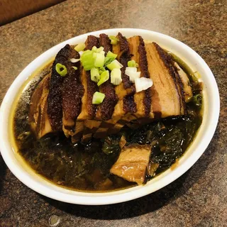 Smoked Pork Slices with Dried Radish