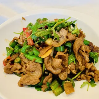 Grandma's Stir-Fried Lamb