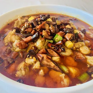 Boiled Frogs in Chilli Sauce()