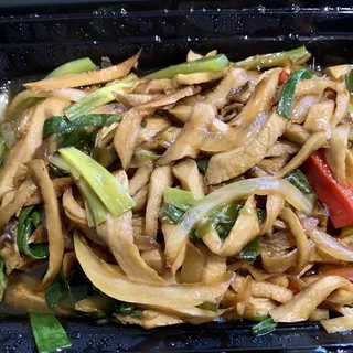 Stir-Fried King Oyster Mushrooms ()