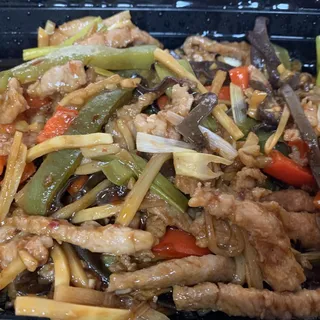 Shredded Pork with Garlic Sauce()