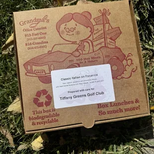 This box is a teaser to the delicious inside.