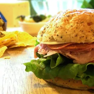 Our sandwiches start with freshly baked bread every morning.