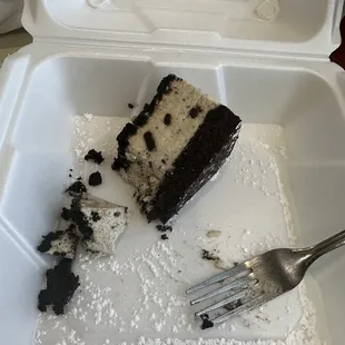 Oreo cheesecake