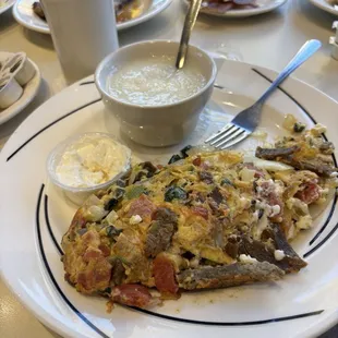 Gyro omelette