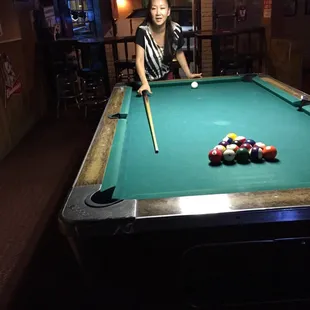 A little pool before bed