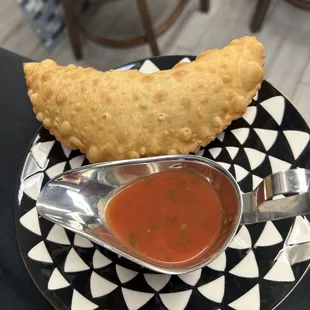 Chekurat with meat