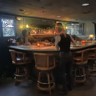 interior, sushi and sashimi