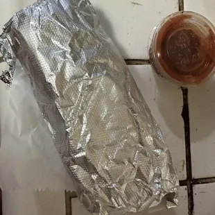 Out of the bag....