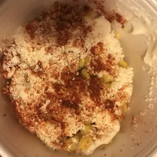 Corn in cup