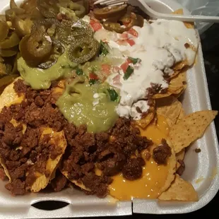 nachos, food