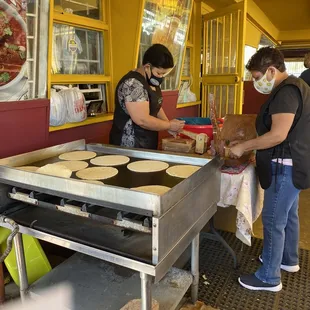 Fresh tortilla anyone?!?