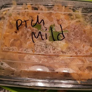 Far from mild Pad Thai.