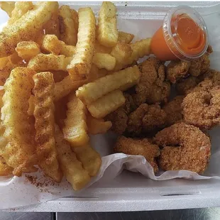 Shrimp And French Fries