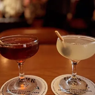 Full bar, so we ordered off menu drinks