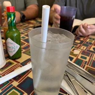 Paper straws!