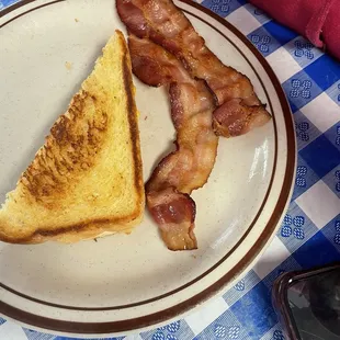 Grilled cheese &amp; bacon