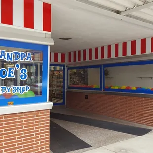 The front of the shop