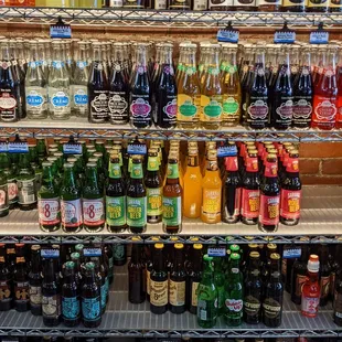 Drinks...so many to choose from. If you buy 5, you get one free