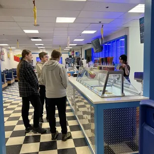 Soda fountain and hand scooped ice cream