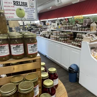 Picture from the back of the shop