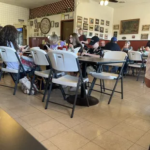 We were at that table and we were ask to move to another table?