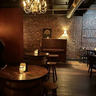 the interior of a restaurant