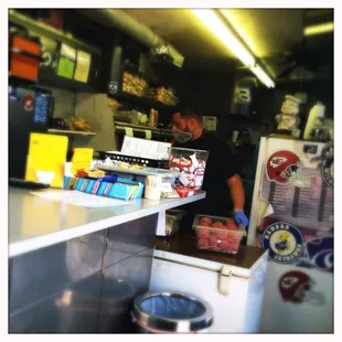 Those fresh, formed by hand patties you're looking at!!!